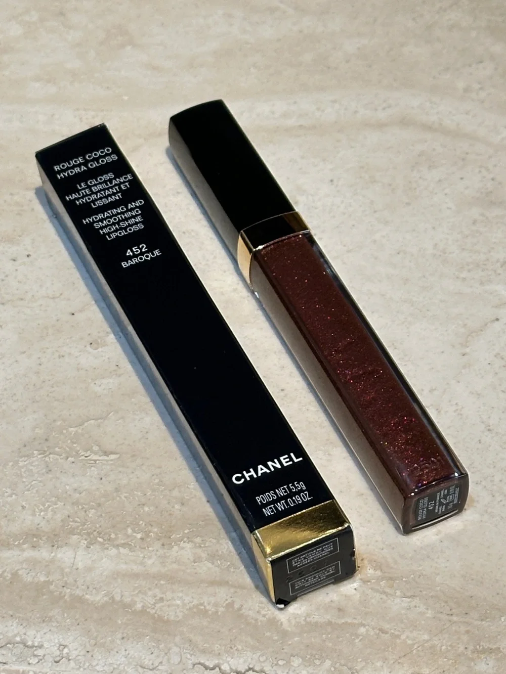CHANEL Rouge Coco Hydra Gloss Lipgloss - 452 BAROQUE
